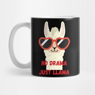 No Drama Just Llama Mug